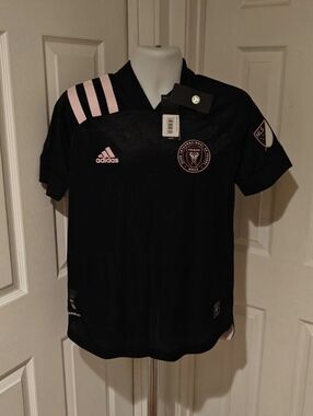 adidas Inter Miami CF 2020/21 Away Jersey Black Men’s Size M MLS NWT EH8635